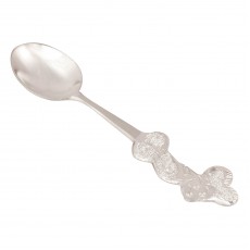 92.5 Sterling Silver Mickey Mouse Design Baby Spoon